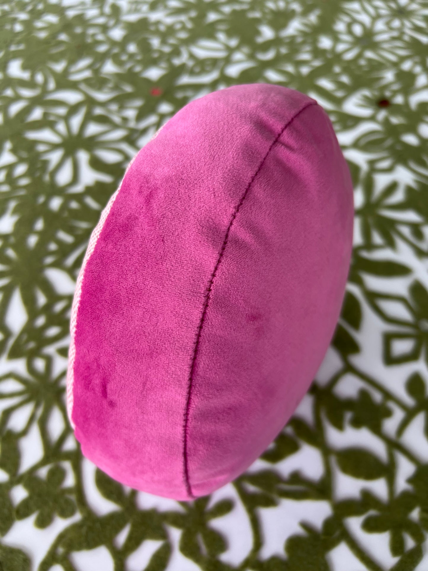 ‘The Girl’ Velvet Sateen Designer Pillow