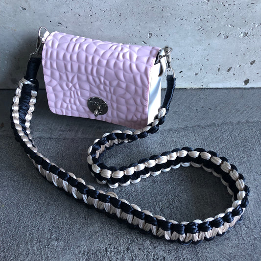 Pink on White with Happy-nes Strap