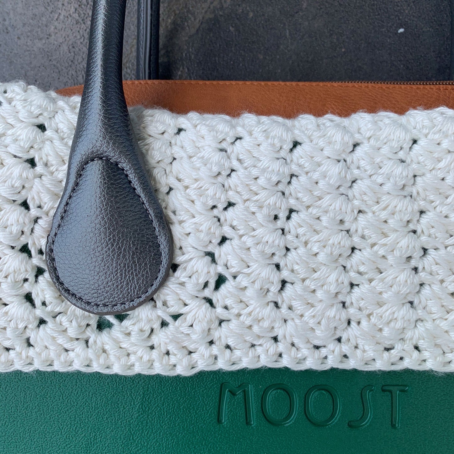 Snow Cream Crochet Trim
