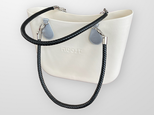 Black on Silver Cross Hatch